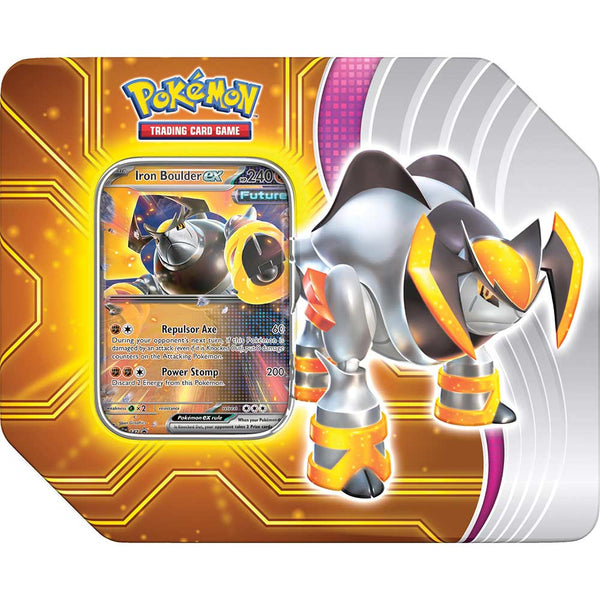 Pokemon TCG : Paradox Destinies Tin - Iron Boulder ex