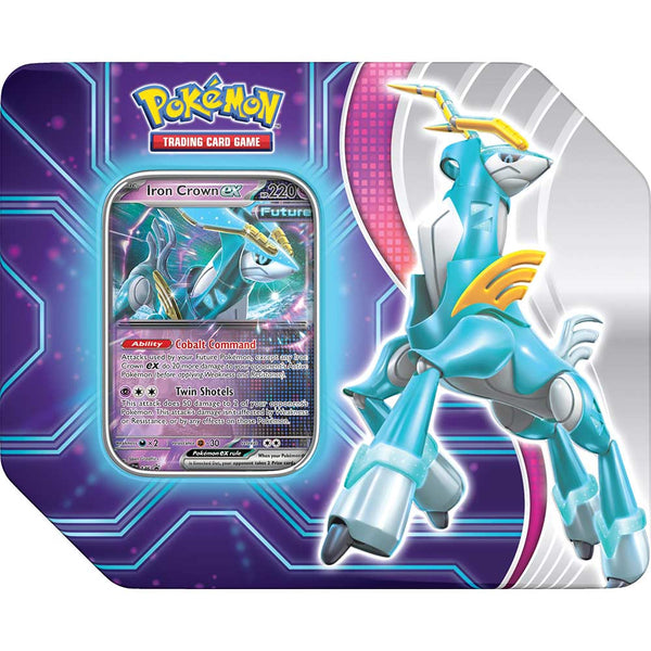 Pokemon TCG : Paradox Destinies Tin - Iron Crown ex