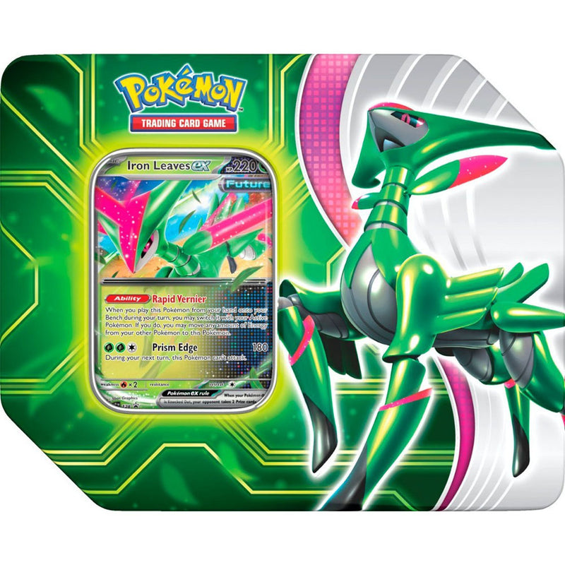 Pokemon TCG : Paradox Clash Tin - Iron Leaves ex