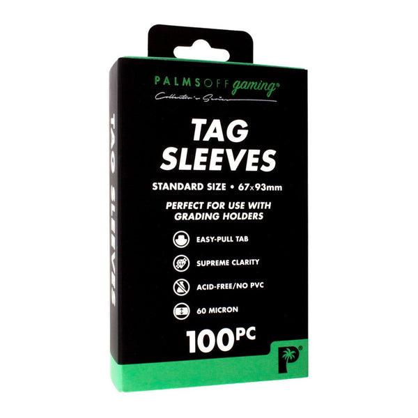 Palms Off Gaming: Tag Sleeves - 100pc - PokeCards Australia