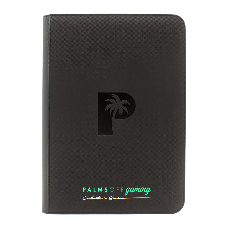 Palms Off Gaming: Collector's Series Top Loader Zip Binder - CLEAR