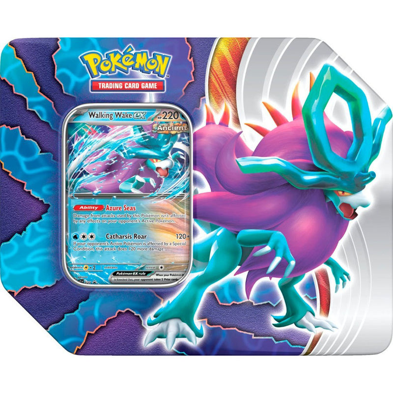 Pokemon TCG : Paradox Clash Tin - Walking Wake ex