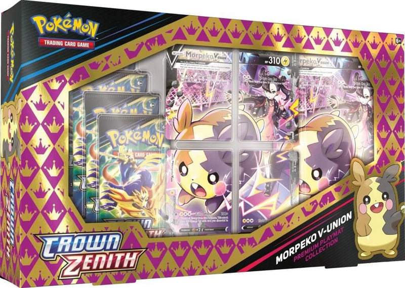 Pokemon TCG: Crown Zenith Morpeko V Union Collection Box - PokeCards Australia