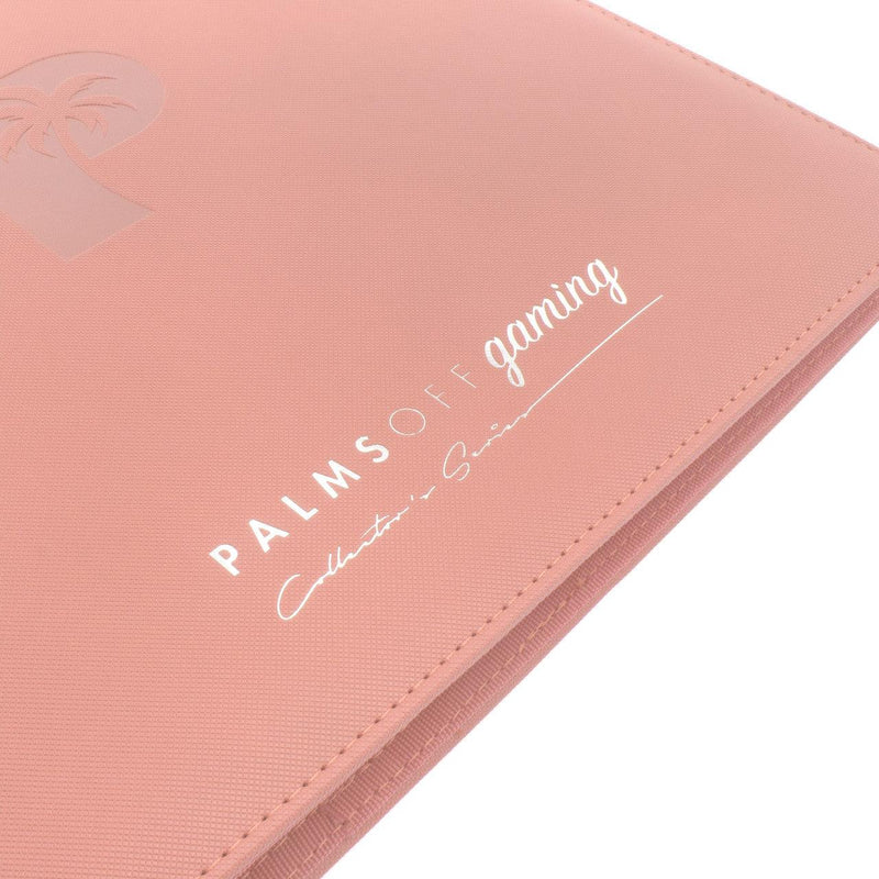 Palms Off Gaming: Collector's Series 12 Pocket Zip Trading Card Binder - Pink - PokeCards Australia