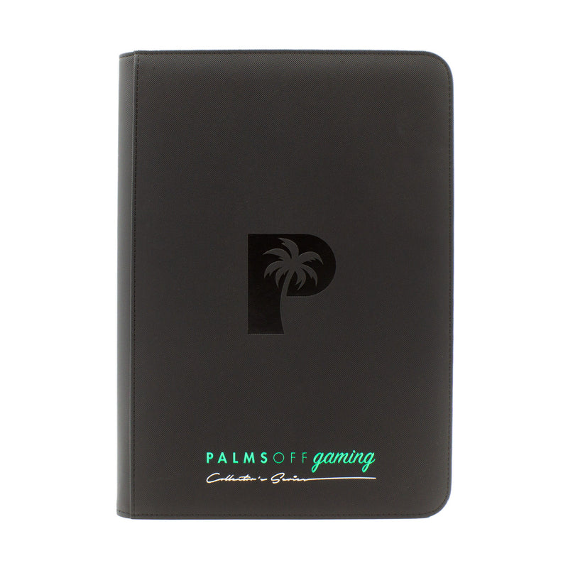 Palms Off Gaming: Collector's Series 9 Pocket Zip Trading Card Binder