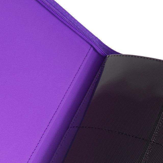 Palms Off Gaming: Collector's Series 12 Pocket Zip Trading Card Binder - Purple - PokeCards Australia