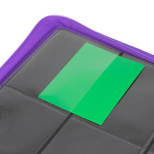 Palms Off Gaming: Collector's Series 12 Pocket Zip Trading Card Binder - Purple - PokeCards Australia